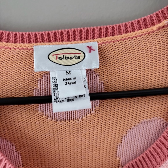 Vintage Talbots Preppy Cardigan - Picture 2 of 7